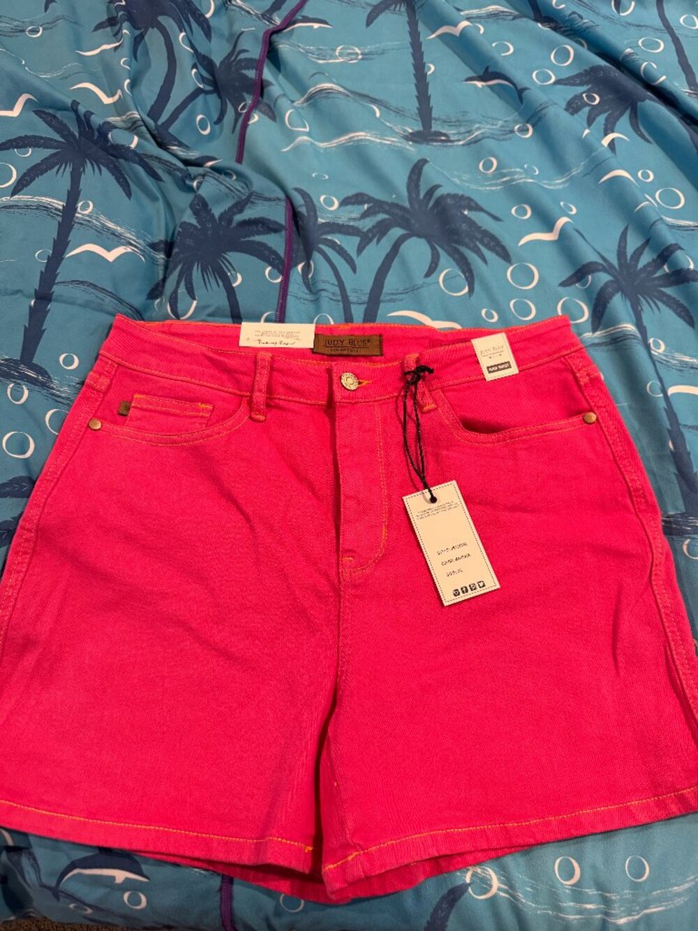Judy Blue NWT Pink Shorts - XL